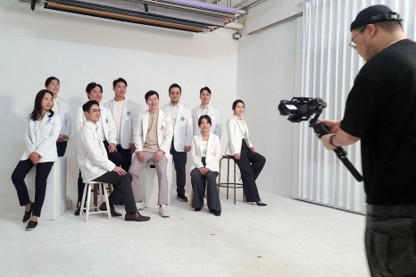10인 의료진 프로필 촬영현장 공개ㅣ비비드스튜디오 관련 이미지 34
