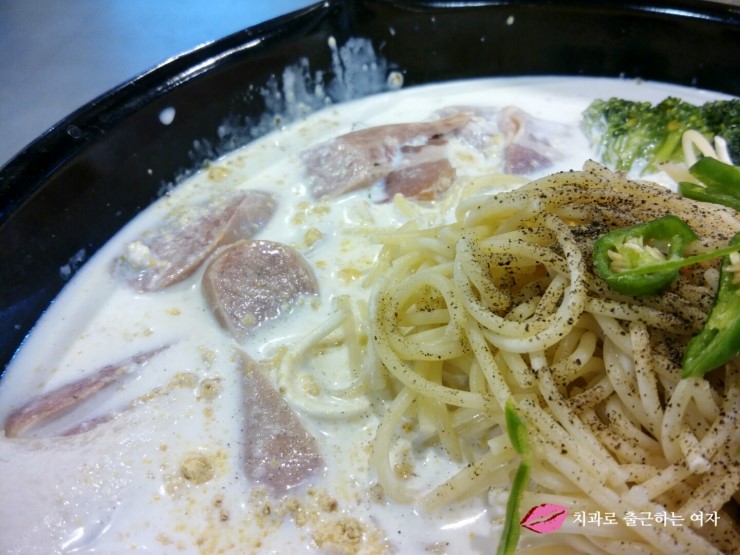 까르보나라 떡볶이, 느끼한음식 땡기는 날에 먹음 꿀맛 &hearts; (공수간) 관련 이미지 4