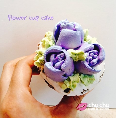 예쁜 디저트, 너무 예쁜 플라워 컵케이크 &hearts; 관련 이미지 7