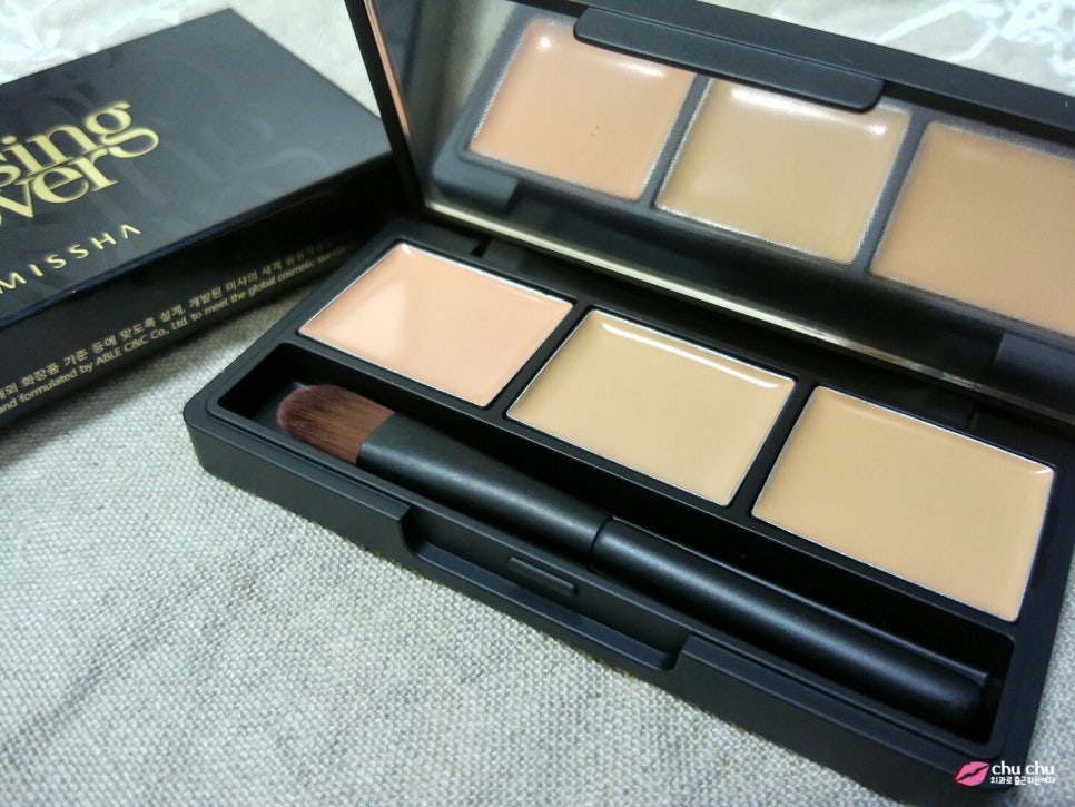잡티 + 다크서클 커버, 미샤 컨실러팔레트 2호 허니믹스 (촉촉한 컨실러라 좋아요) 관련 이미지 8