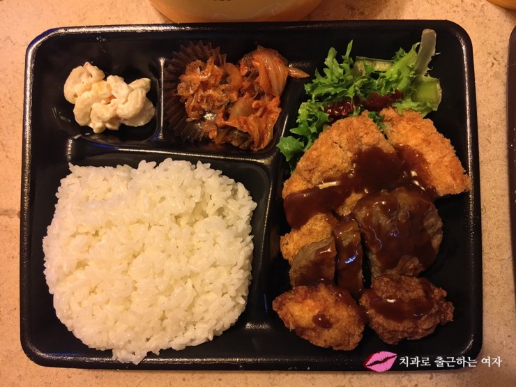 든든한 점심 한솥도시락, 돈까스도련님+빅치킨마요+육개장단품+치킨반찬 관련 이미지 2