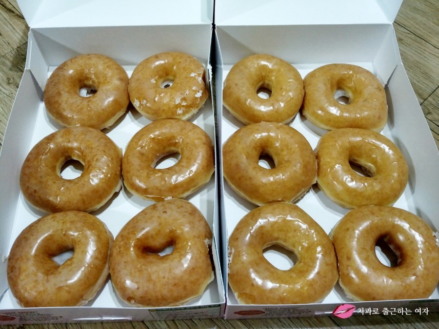 달콤한 크리스피 도넛 오리지널 글레이즈드 &hearts; 관련 이미지 6