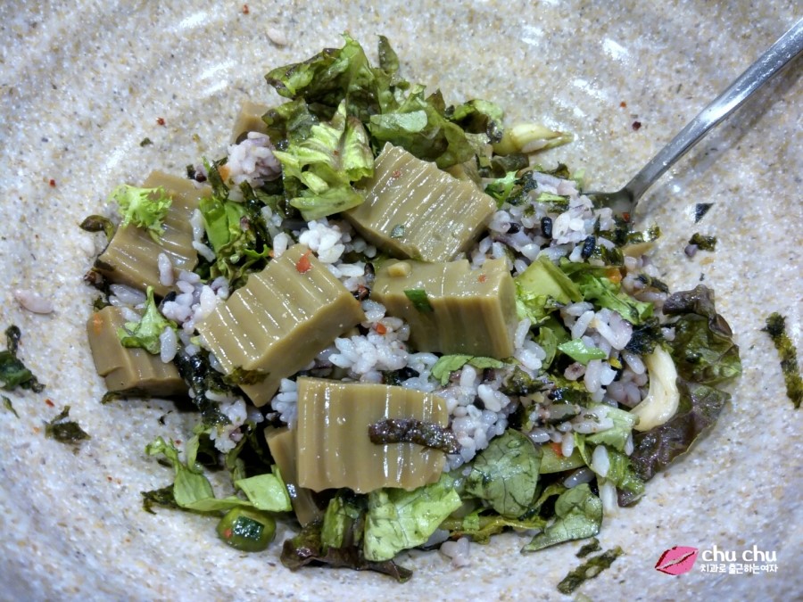 건강한 밥상, 순남시래기 묵비빔밥, 건강해지는 느낌 :) 관련 이미지 12