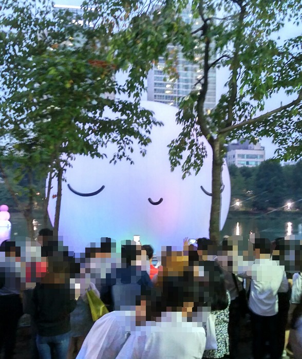 석촌호수 <슈퍼문 프로젝트> 보고 왔어요 관련 이미지 3