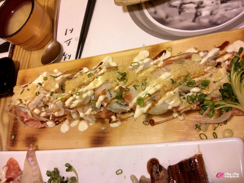 홍대 초밥 맛집 으로 소문난 <박용석 스시> , 특초밥 + 연어롤 + 새우튀김 ♬ 관련 이미지 12