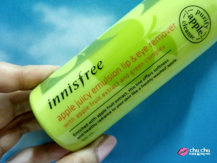 립앤아이리무버 추천, 이니스프리 애플쥬이시 립앤아이리무버 에멀젼 1+1 관련 이미지 5