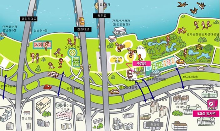 2016.06.24 한강수영장 개장일, 위치도 확인해요 관련 이미지 12