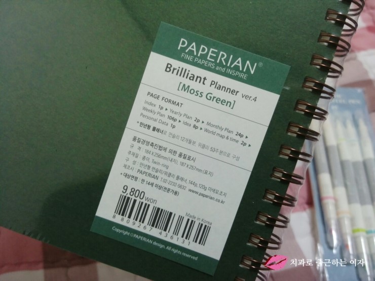 2016년 큰 다이어리 구입, 스프링 다이어리 + 아이코닉 데코펜 세트 관련 이미지 4