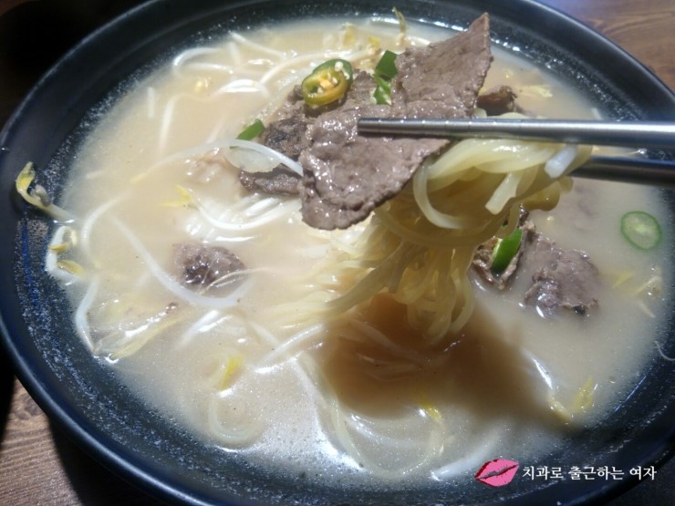 진하고 시원한 국물, 육전면사무소 소고기생면 관련 이미지 4