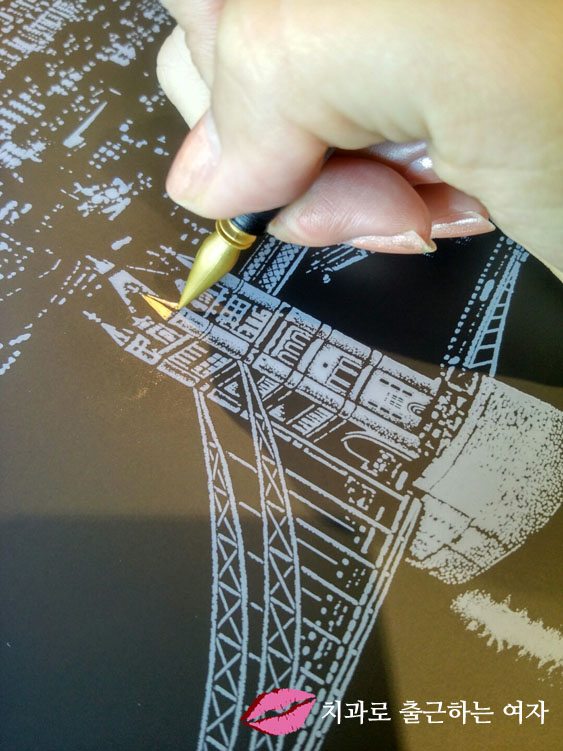 나의 힐링 취미&이색취미, 라고디자인의 { 스크래치 나이트뷰 런던} 관련 이미지 5