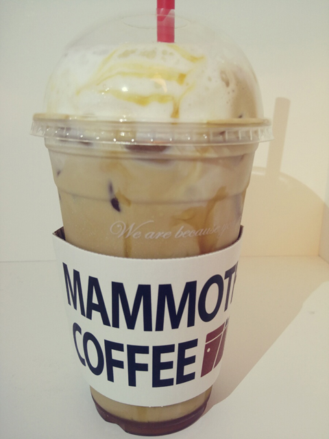 #빅사이즈커피 #매머드커피 #맘모스커피 2SHOT 캬라멜마끼아또~~♥ 관련 이미지 4