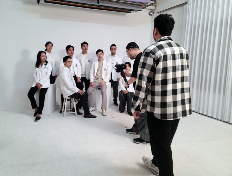 10인 의료진 프로필 촬영현장 공개ㅣ비비드스튜디오 관련 이미지 33