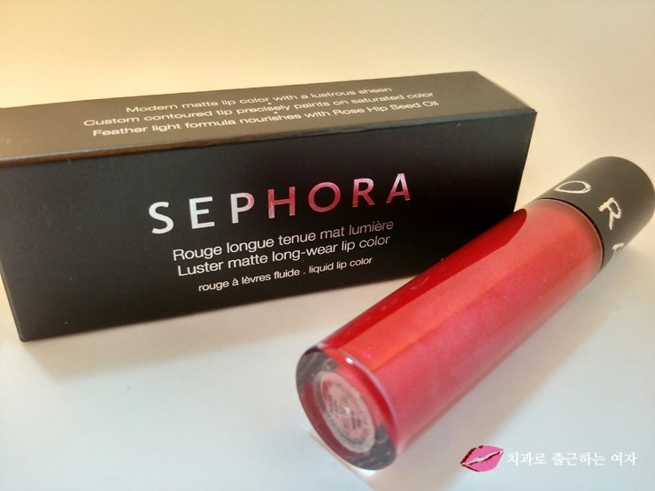 [립글로즈] 세포라(SEPHORA) 립 컬러, 피빨강 가능ㅎ (LISTER MATTE LIP COLOR Scarlet) 관련 이미지 6