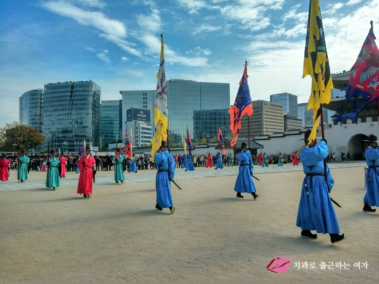 주말 고궁나들이, 경복궁 수문장 교대식 일정 및 순서 관련 이미지 5