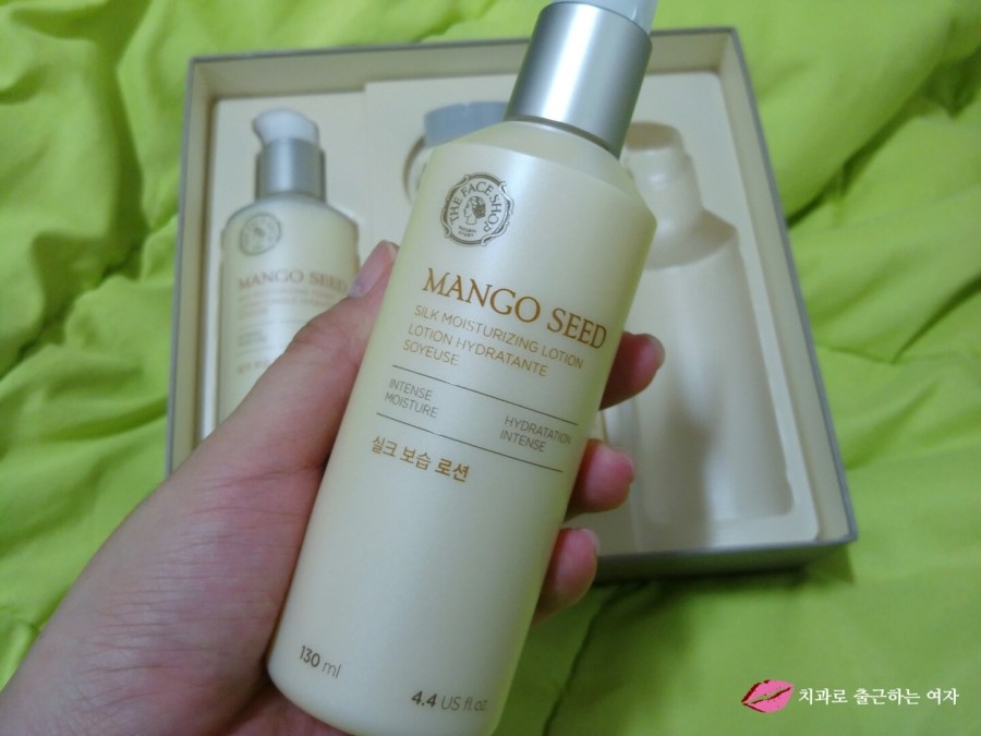 촉촉한 로션 찾는다면, 더페이스샵 망고씨드 스킨로션 굿굿 관련 이미지 15