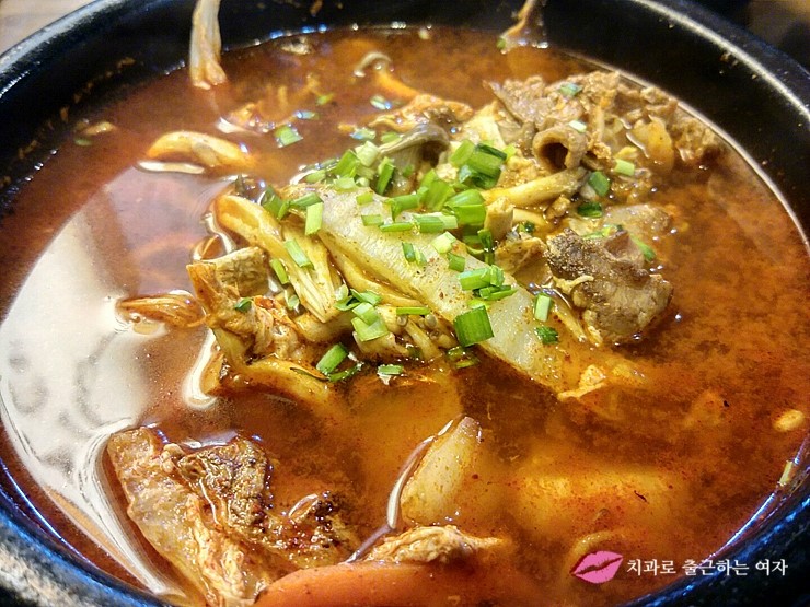 얼큰한 국물 땡길때, 육전면사무소 얼큰버섯뚝배기 + 불짬뽕생면 관련 이미지 2