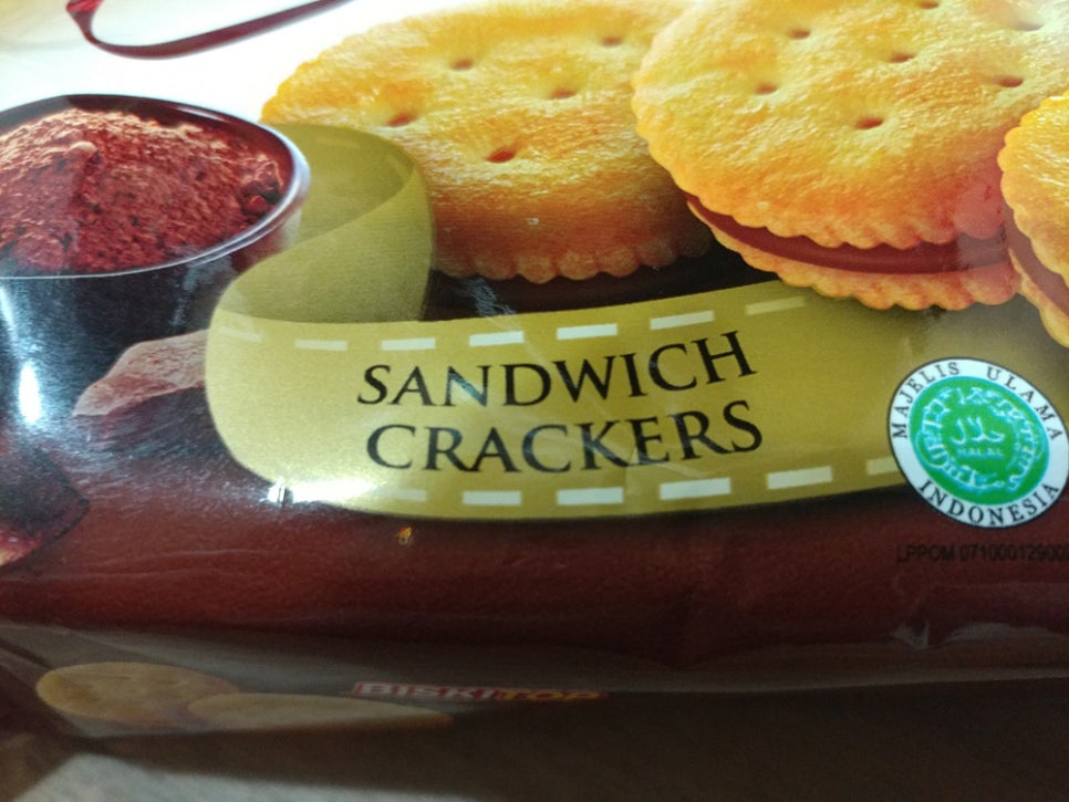 수입과자 초코 크림 샌드위치 크래커 관련 이미지 2