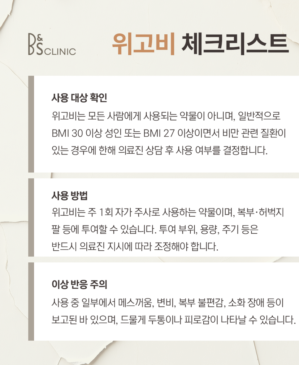 삼성역위고비 상담 전 확인해야할 체크리스트 관련 이미지 6