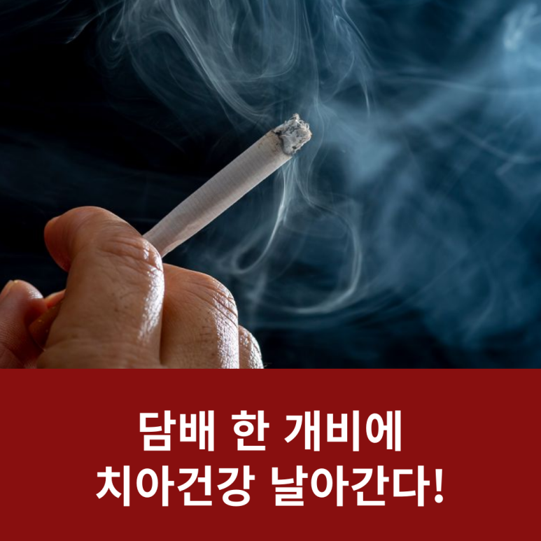 담배 한 개비에 치아건강 날아간다! 관련 이미지 8