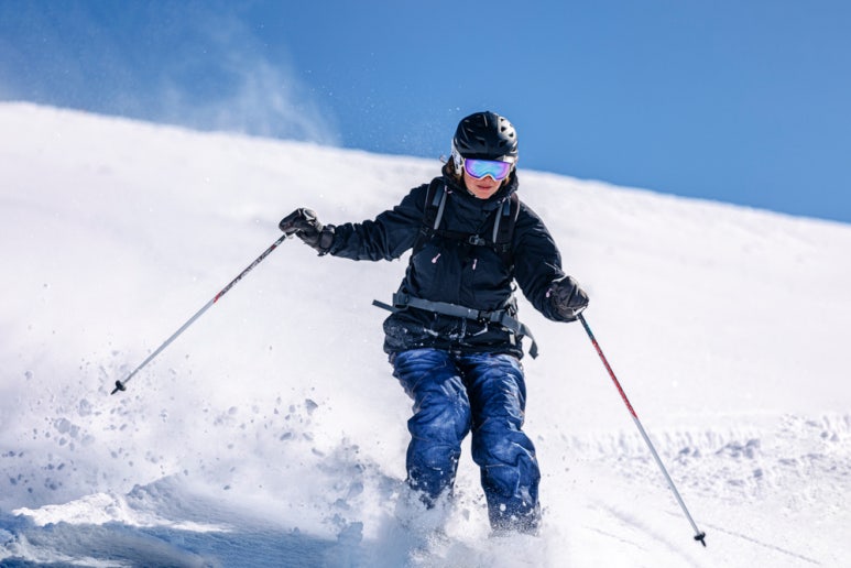 Enjoying Skiing image 3
