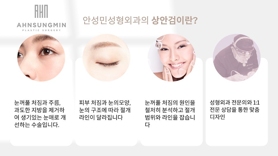 중년 상안검 수술의 특징과 주의사항 관련 이미지 1