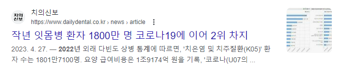 선릉역잇몸치료, 붓고 피나는 잇몸 좋아지기 위해 반드시 해야하는 일? 관련 이미지 3