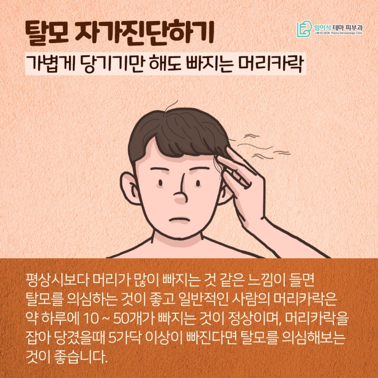 혹시, 나도 탈모일까? 신사피부과 탈모자가진단법 관련 이미지 5