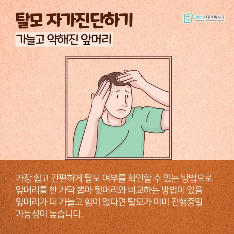 혹시, 나도 탈모일까? 신사피부과 탈모자가진단법 관련 이미지 6