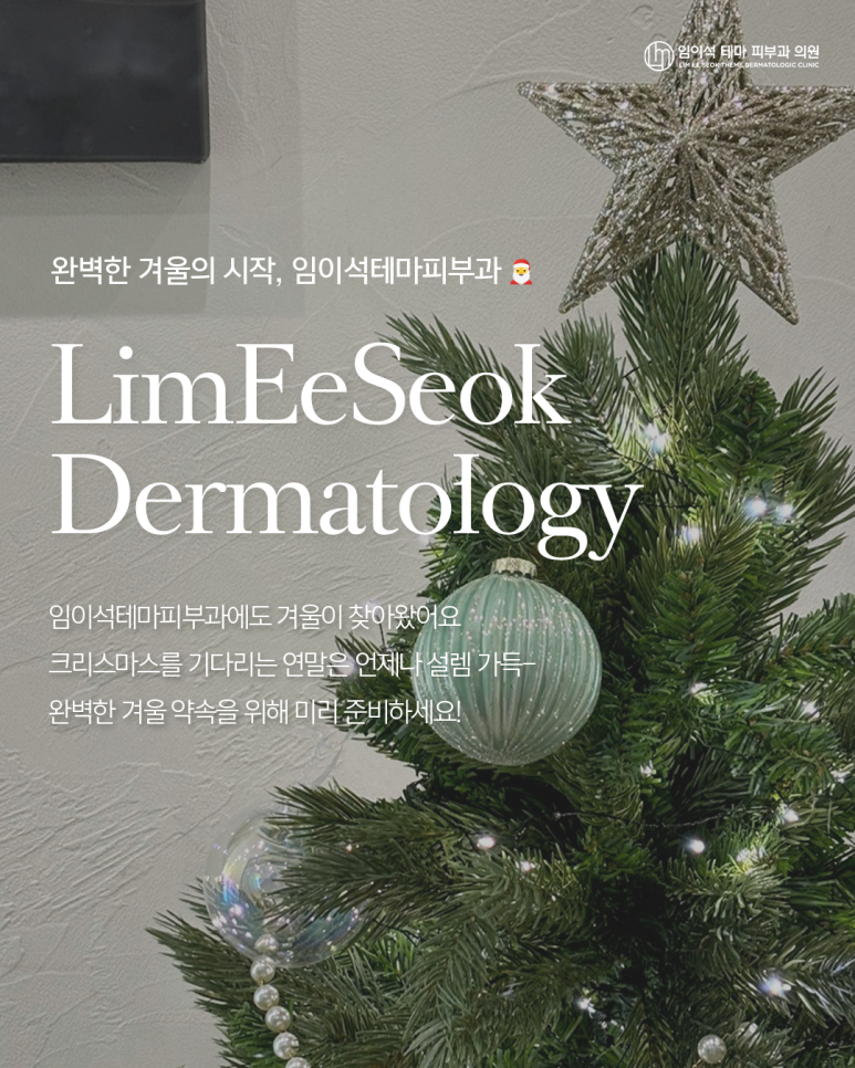 신사역 임이석테마피부과에 찾아온 겨울(feat. 크리스마스 트리) 관련 이미지 1