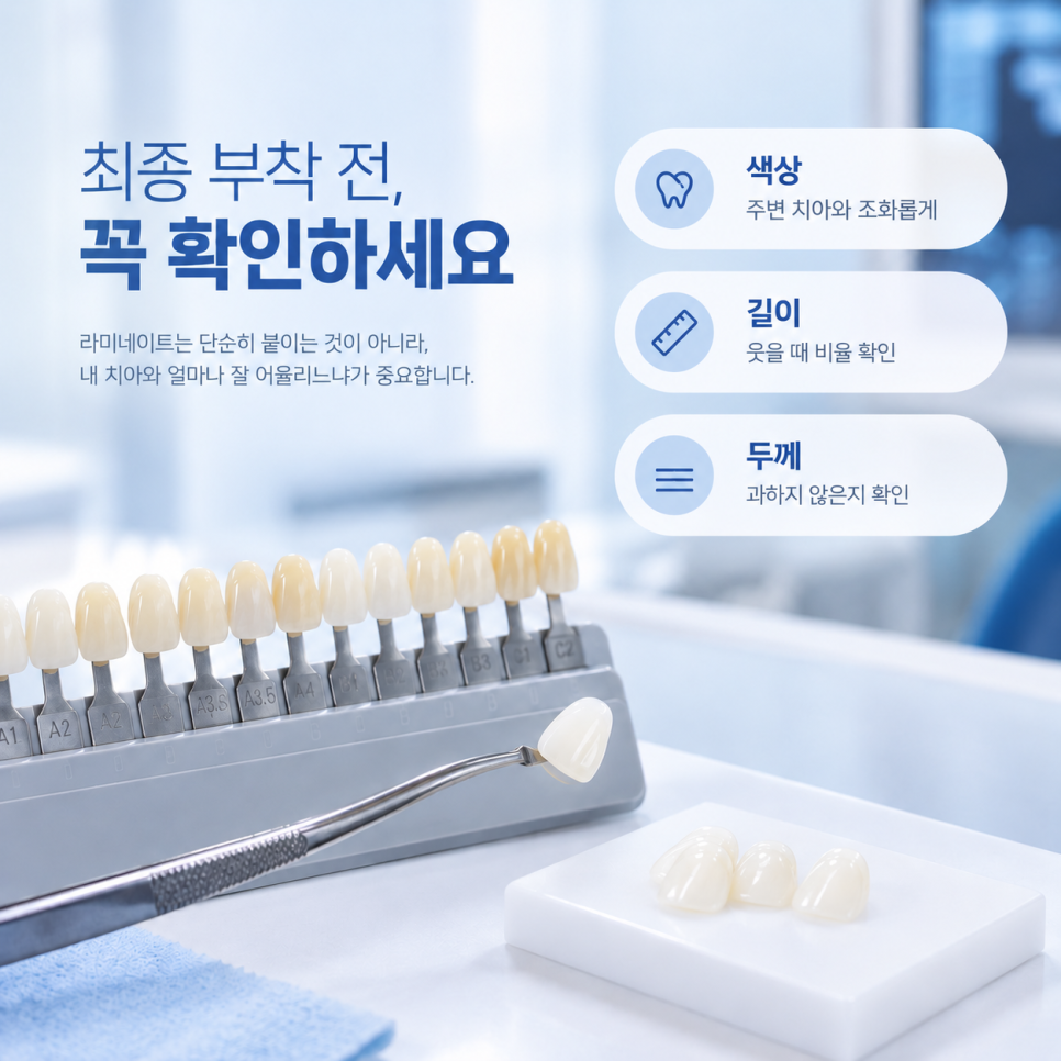 라미네이트 재시술, 떼기 전에 관련 이미지 10