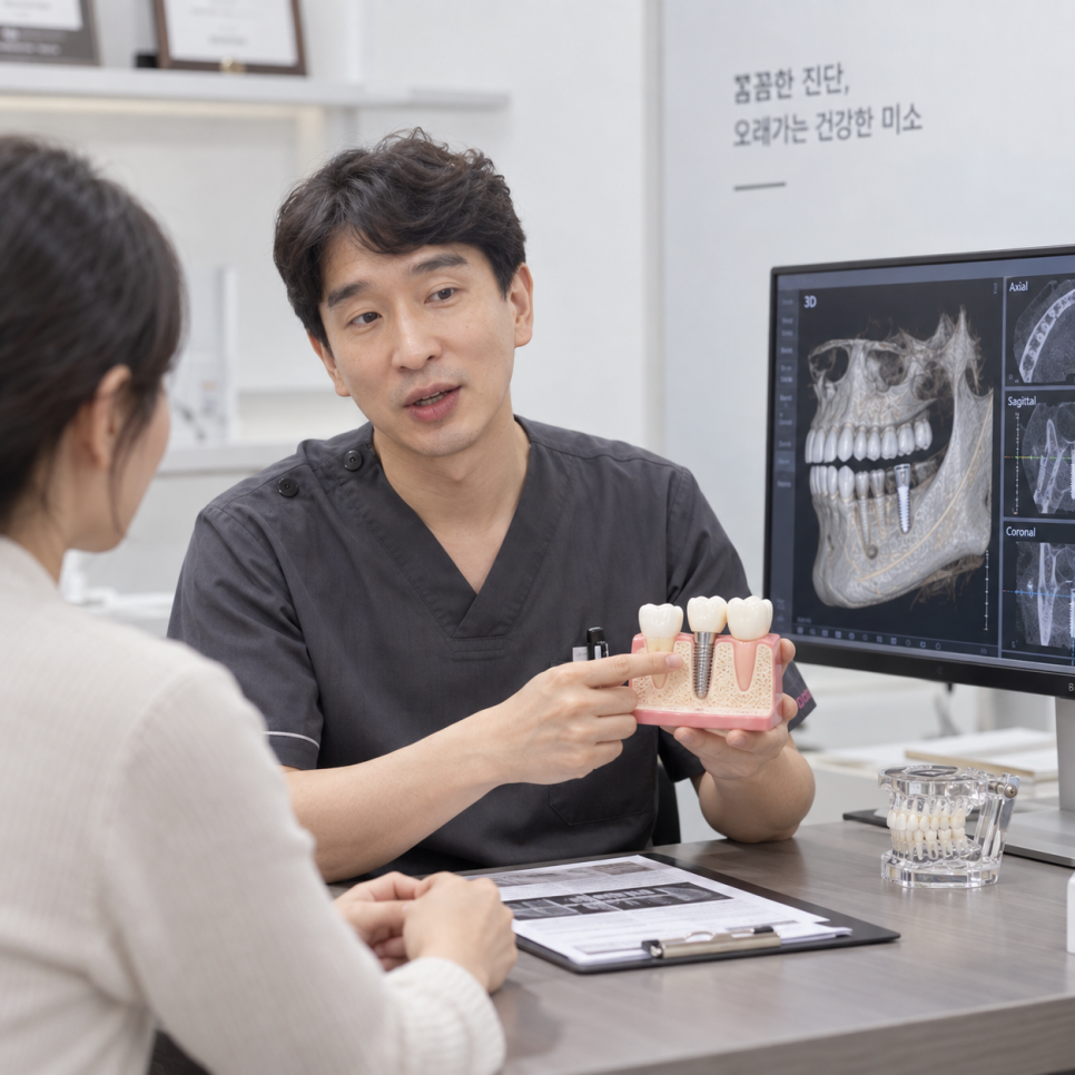 발치 당일 임플란트 누구나 되는 걸까, 당일 임플란트 치과 뼈이식 초기고정력 치료기간 관련 이미지 7