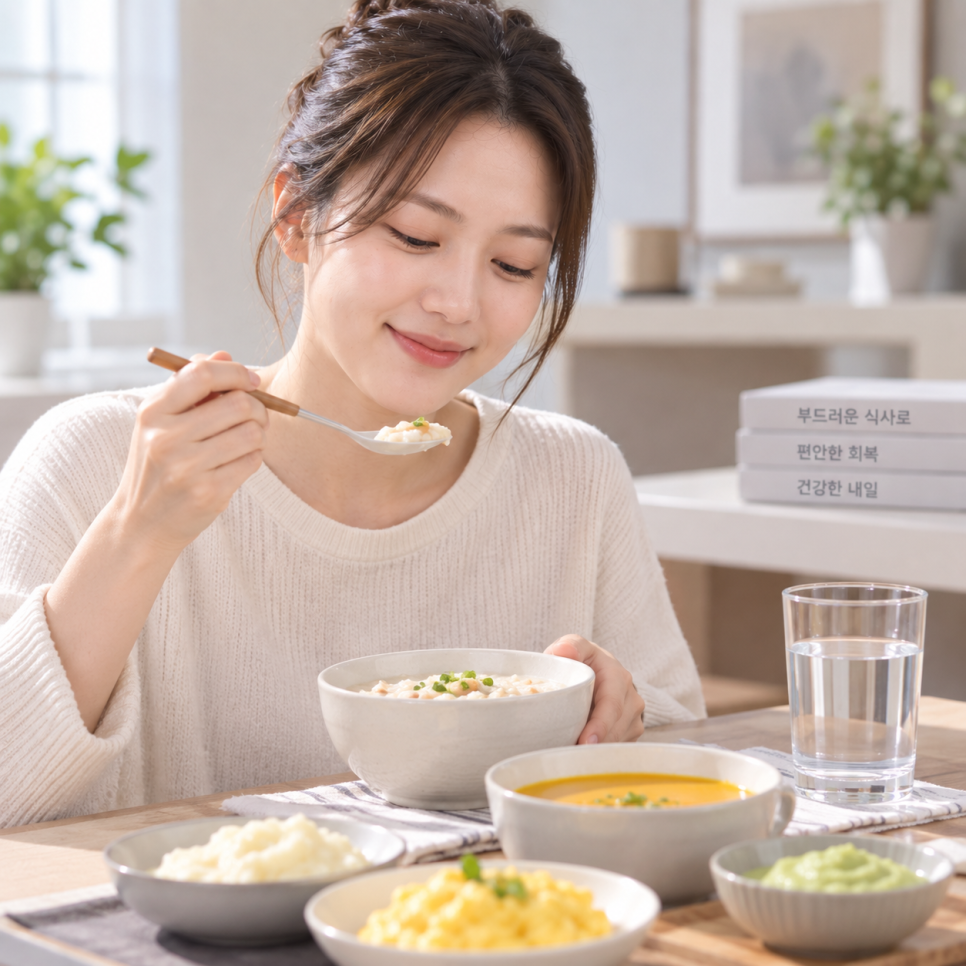 전체 임플란트 치료 중 식사, 임시치아로 첫날부터 씹고 저작력 90%까지 돌아오는 과정 관련 이미지 4