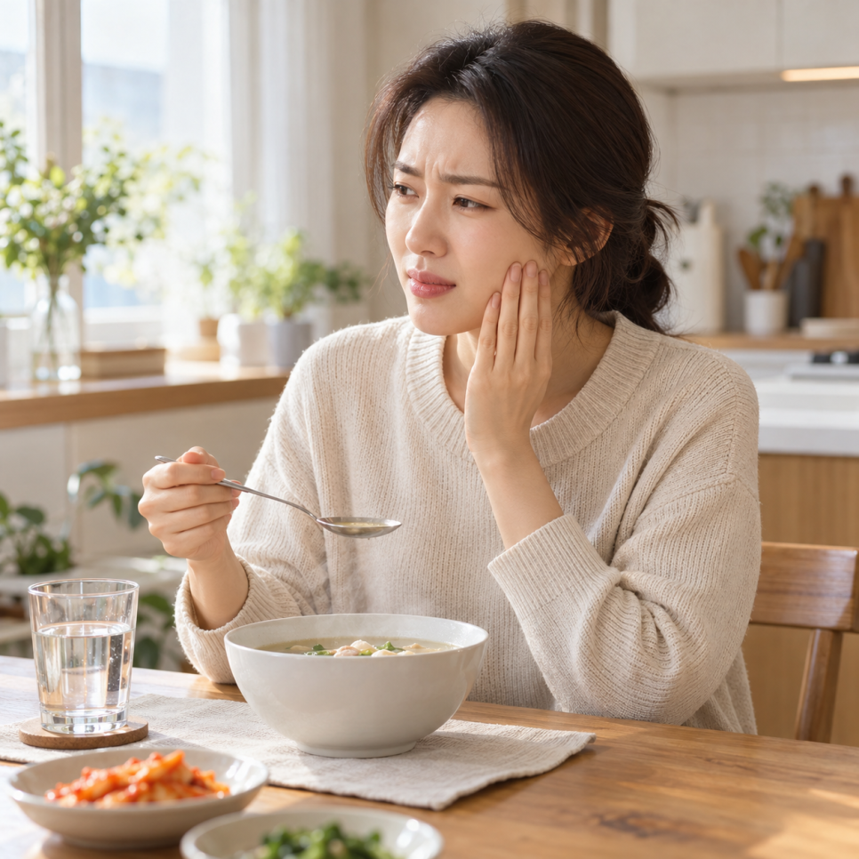 뜨거운 음식을 먹을 때 치아가 아픈 이유, 단순한 시린 증상일까요? 관련 이미지 2