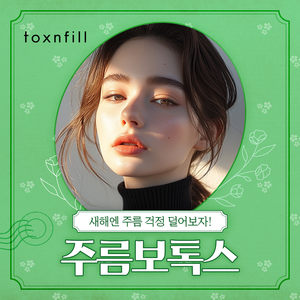 강남주름보톡스 새해엔 주름 걱정 덜어보자! 관련 이미지 1