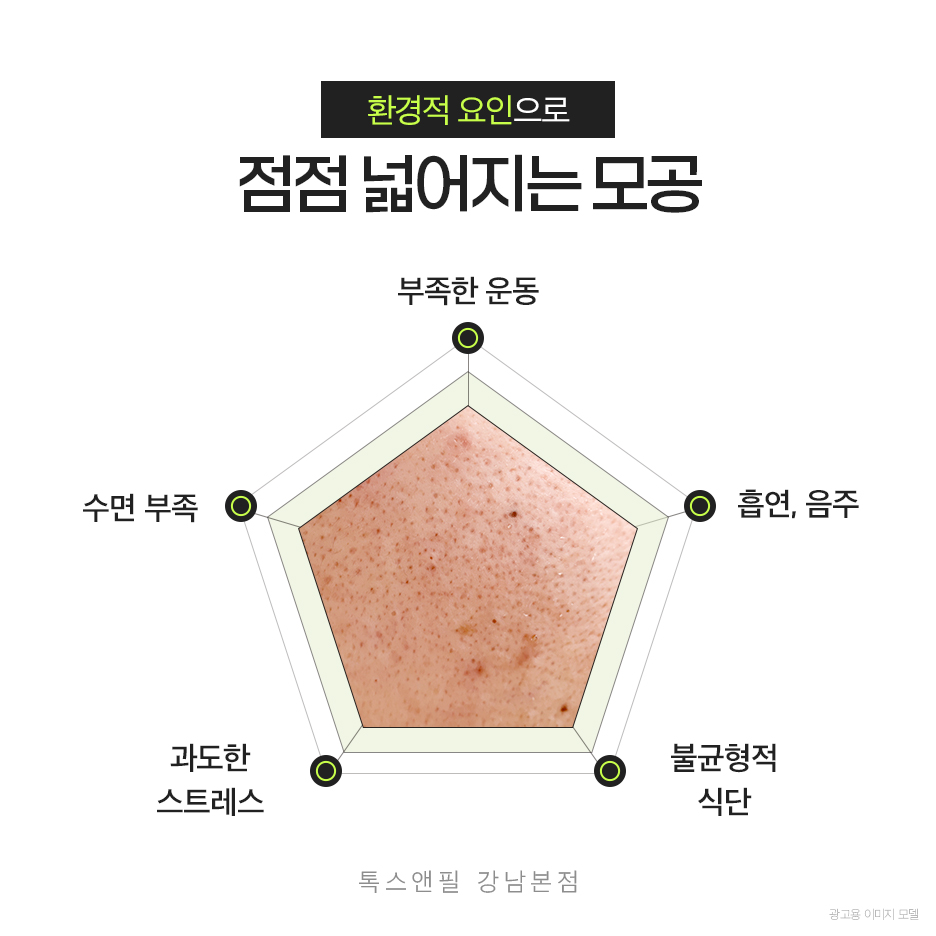 강남역포텐자, 모공 때문에 고민이라면 집중해 주세요. 관련 이미지 3