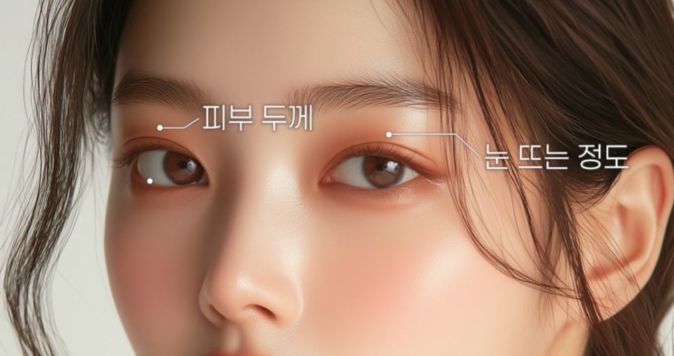 자연유착 vs 매몰 쌍꺼풀, 같은 비절개인데 왜 다를까요? 관련 이미지 6