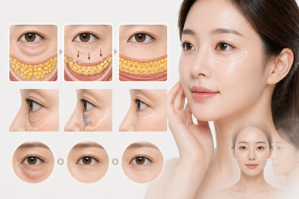 눈밑지방재배치 이거 모르고 하면 티 납니다 ㅣ  눈밑지방재배치 잘 되는 기준 관련 이미지 4