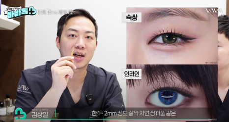 세미아웃라인 인아웃라인 쌍꺼풀 잘 받는 타입 (몽고주름) 관련 이미지 4