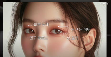 세미아웃라인 쌍수 장원영 쌍꺼풀 분석해 보기 관련 이미지 14