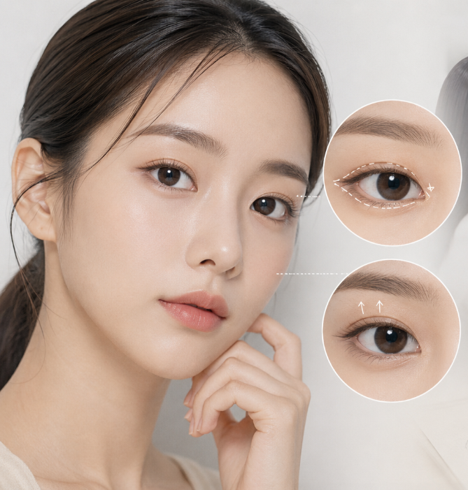 If You’re Concerned About a Tight-Looking Eye Shape | When Medial Epicanthoplasty & Upper Epicanthoplasty Are Needed and How They Differ at 바바성형외과 image 8