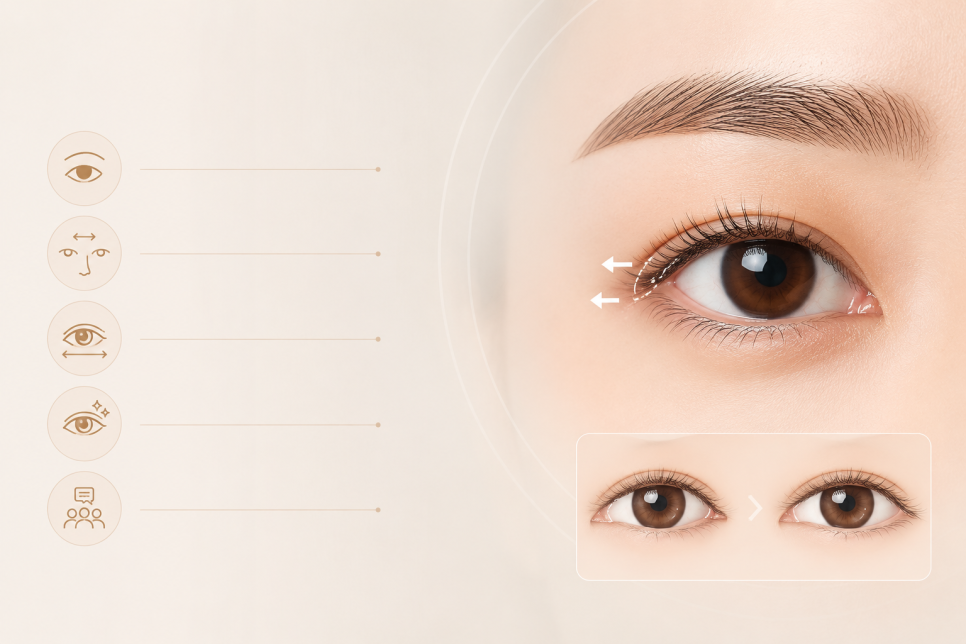 If You’re Concerned About a Tight-Looking Eye Shape | When Medial Epicanthoplasty & Upper Epicanthoplasty Are Needed and How They Differ at 바바성형외과 image 3