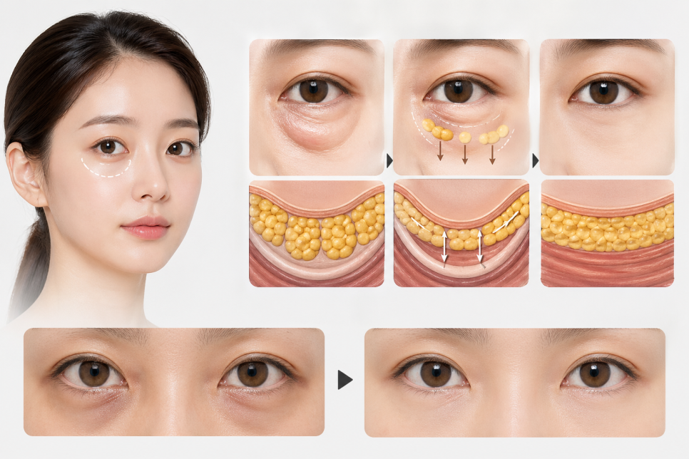 눈밑지방재배치 이거 모르고 하면 티 납니다 ㅣ  눈밑지방재배치 잘 되는 기준 관련 이미지 2
