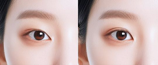 자연유착 vs 매몰 쌍꺼풀, 같은 비절개인데 왜 다를까요? 관련 이미지 1