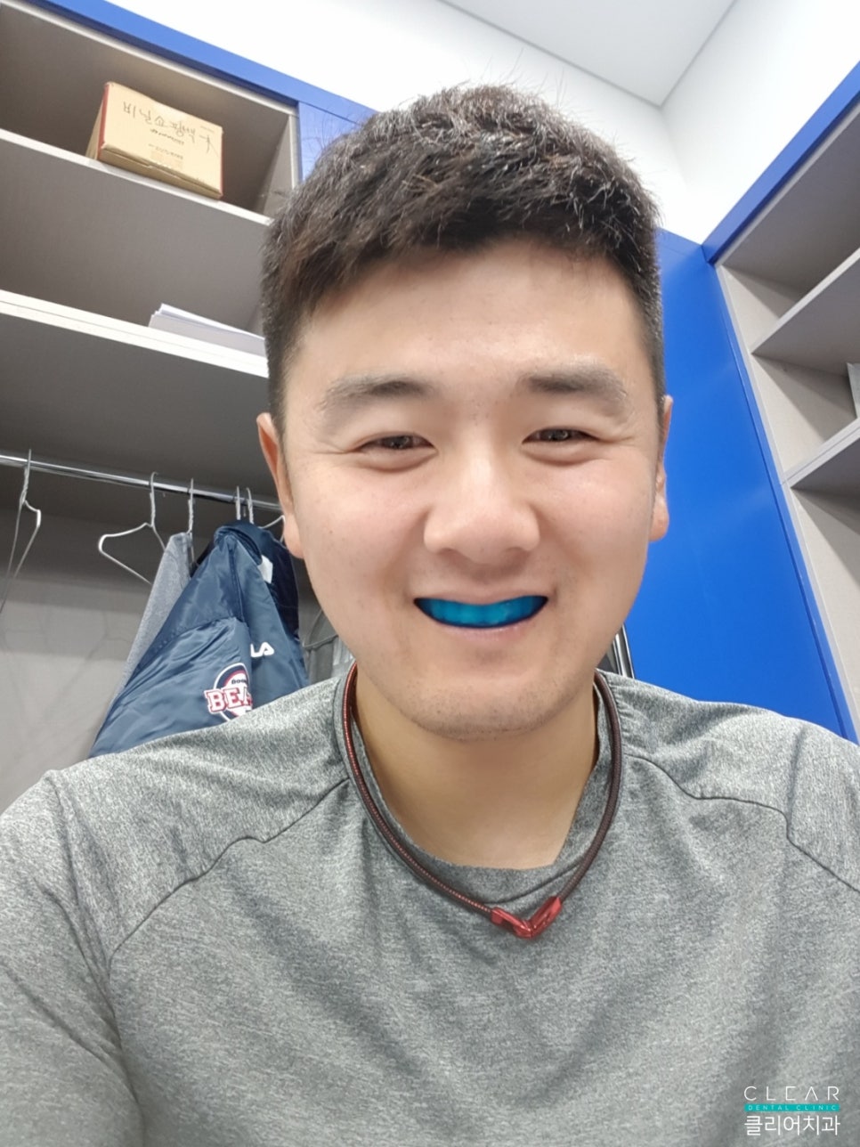 클리어 치과와 함께한 두산 베어스 최주환 선수 관련 이미지 2