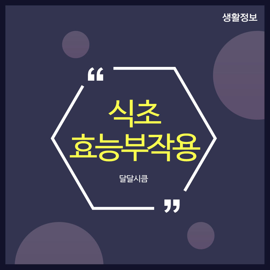 식초 효능 부작용 달달시큼 관련 이미지 1