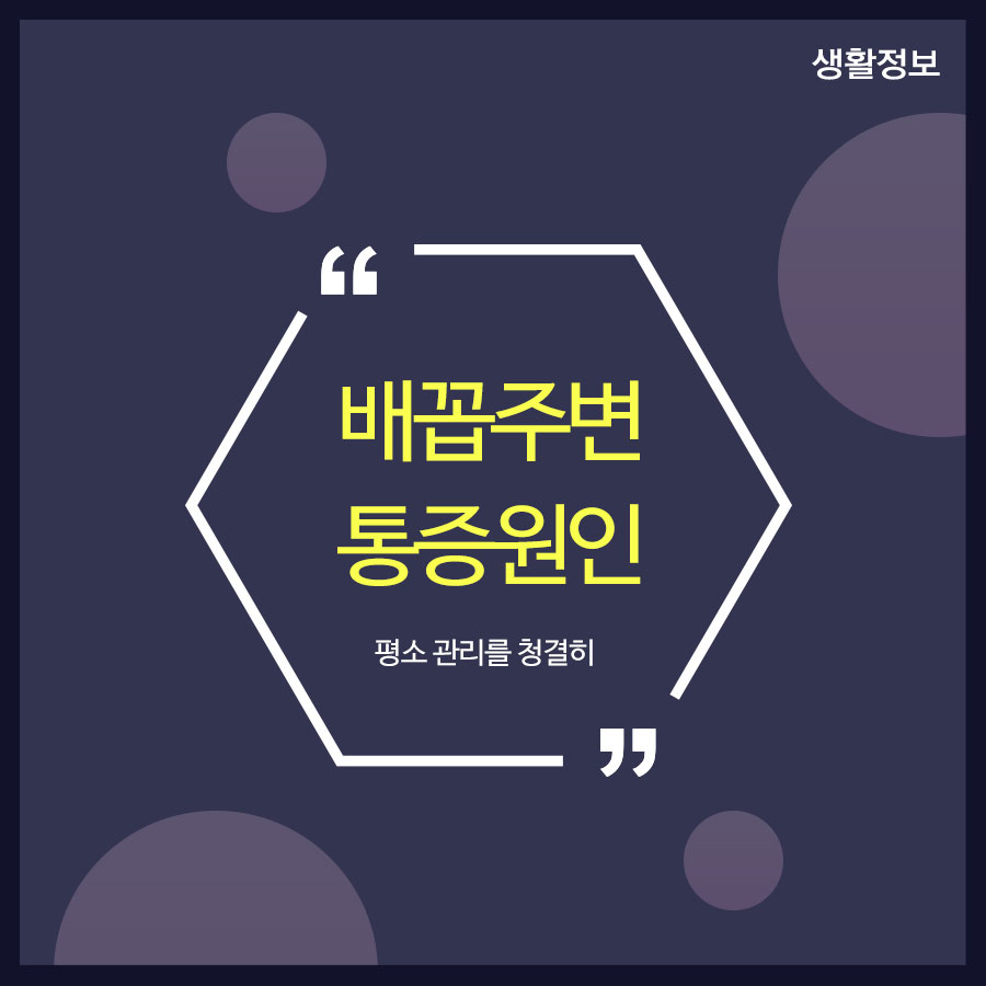 배꼽주변통증원인 평소 관리를 청결히 관련 이미지 1