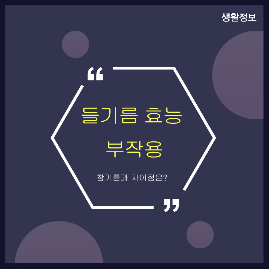 들기름 효능 부작용 참기름과 차이점은? 관련 이미지 1