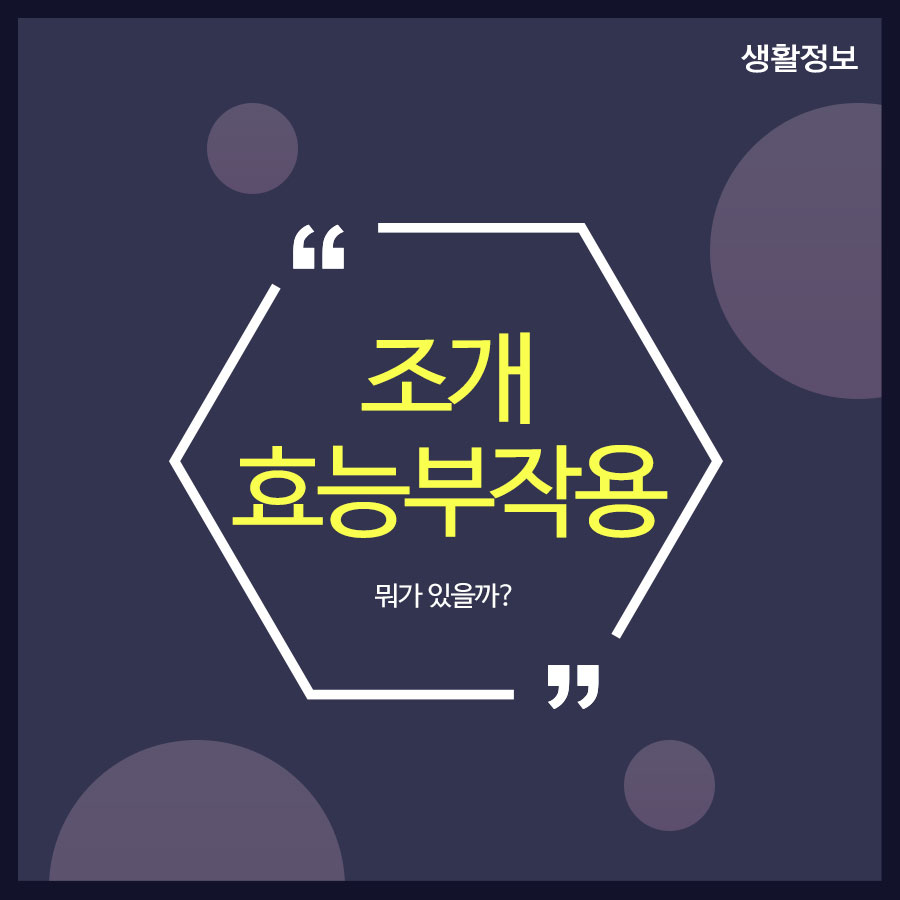 조개 효능 부작용 뭐가 있을까? 관련 이미지 1