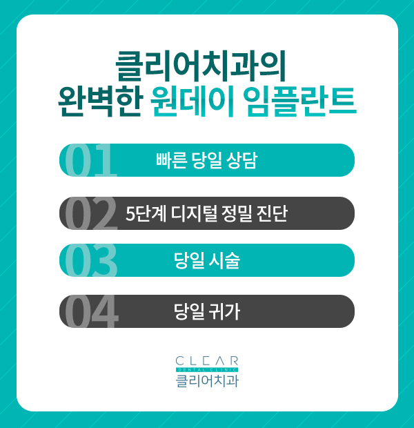 강남클리어치과 당일 임플란트 특별함! 관련 이미지 2