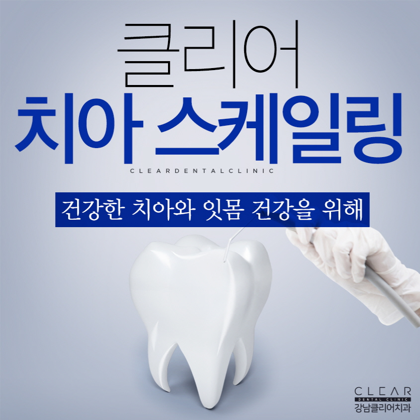 구강관리의 시작 치아스케일링 보험적용까지 관련 이미지 1